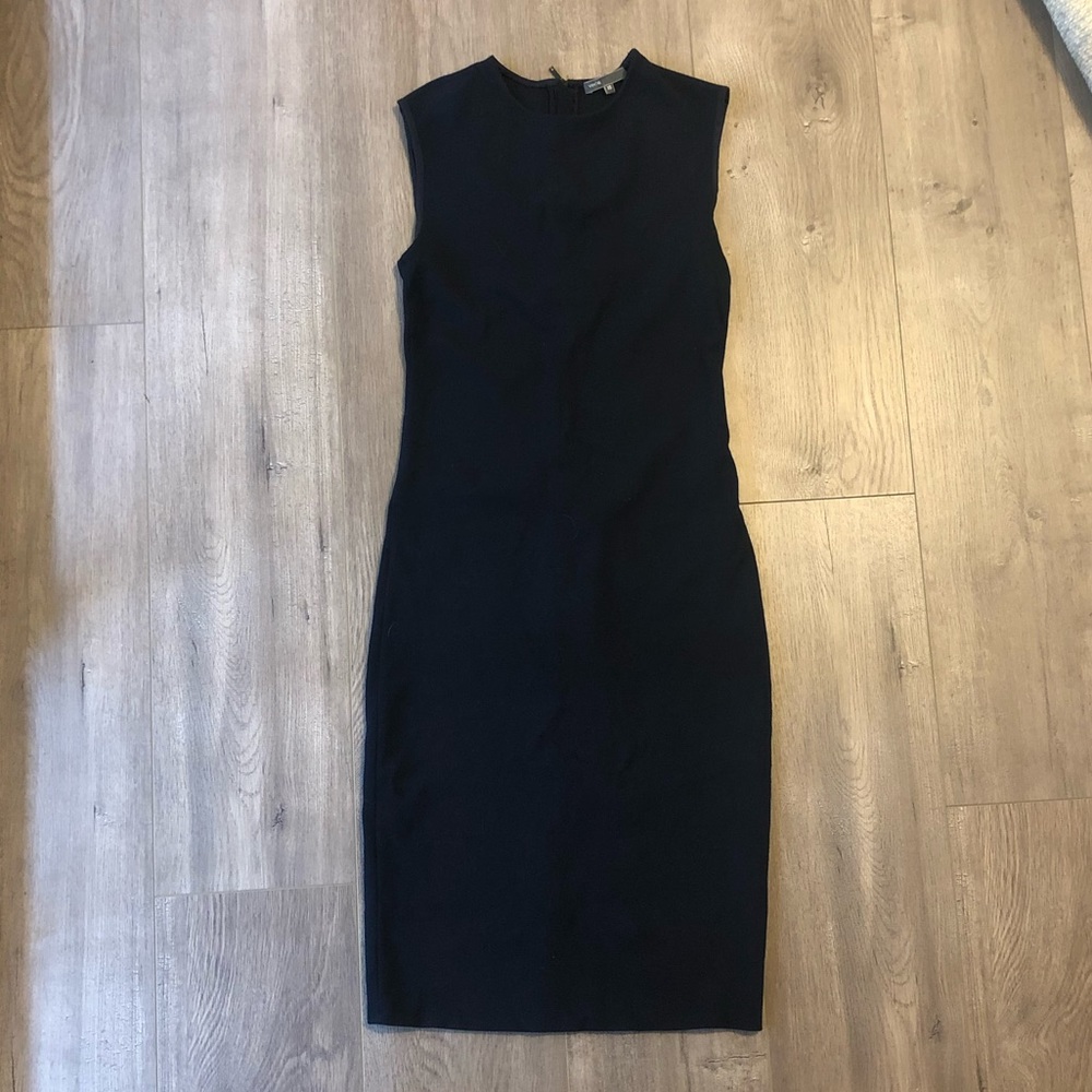 Vince Little Black Shift Dress